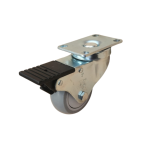 RODAJA GIRATORIA CON FRENO DE PEDAL TOTAL - MOD GLA 312 TPS FP IMP